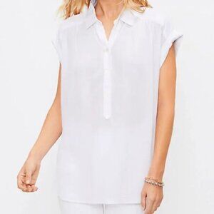LOFT Dolman Henley Top, Size XS, NWT